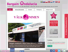 Tablet Screenshot of bargainandalucia.se